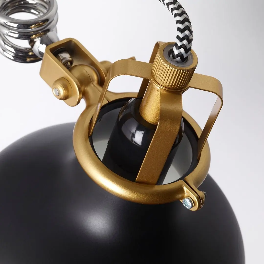 Aplică Ikea Ranarp spot clemă (Negru)