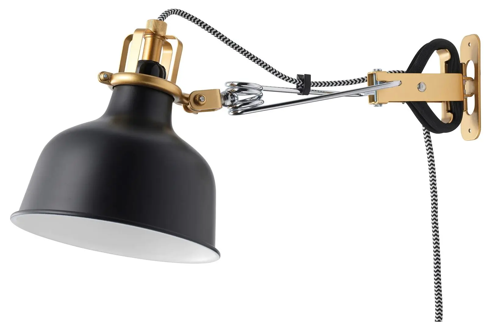 Aplică Ikea Ranarp spot clemă (Negru)