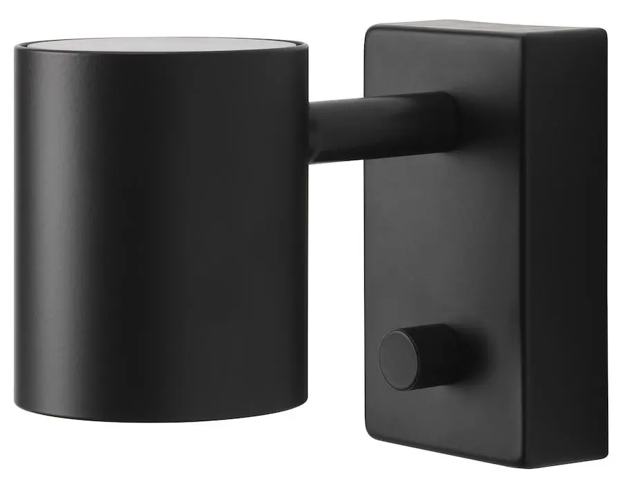 Aplica Ikea Nymane (Negru)