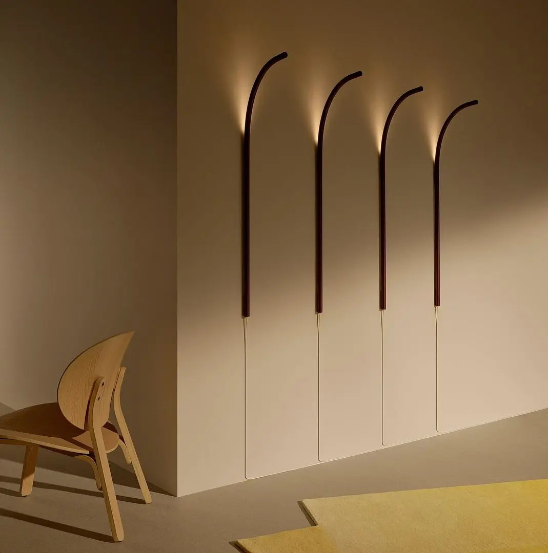 Aplica LED Ikea Varmblixt (Roşu Inchis Metal) - 3