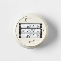 Lampa LED Ikea Molgan cu baterii (Alb) Thumb