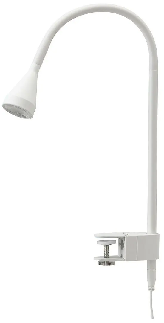 Aplica LED Ikea Navlinge spot/clemă (Alb)