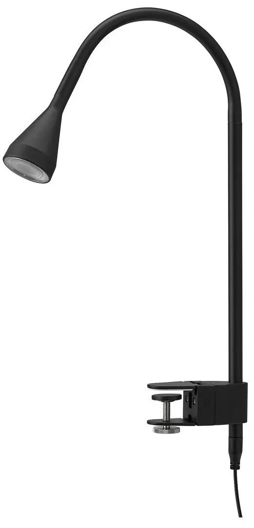 Aplica LED Ikea Navlinge spot/clemă (Negru)