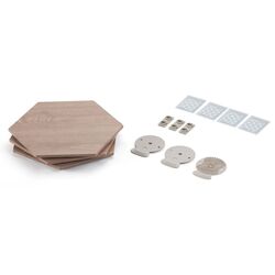 Декоративный светильник Nanoleaf Elements Hexagons Expansion 3 Pack (Wood) Thumb