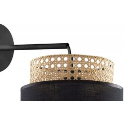 Aplica TK Lighting Boho 6550 (Black/Gold) Thumb