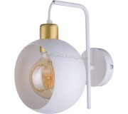 Настенный светильник TK Lighting Cyklop 2740 (White/Gold)