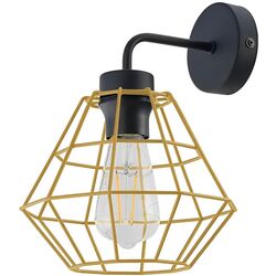 Aplica TK Lighting Diamond 4639 (Black/Gold) Thumb