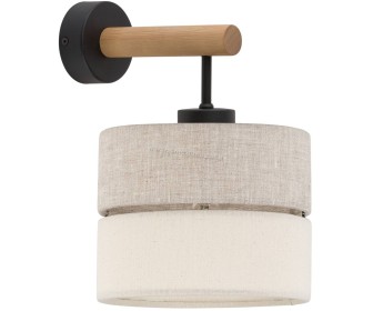 Aplica TK Lighting Eco 5776 (Black/Beige)