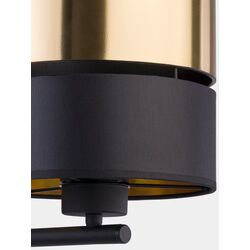 Aplica TK Lighting Hilton 4344 (Black/Gold) Thumb