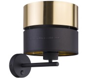 Настенный светильник TK Lighting Hilton 4344 (Black/Gold)