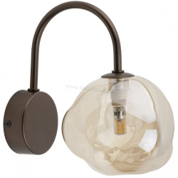 Aplică TK Lighting Lava 11024 (Brown/Amber)