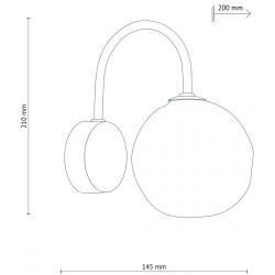 Aplica TK Lighting Lava 11152 (Beige) Thumb