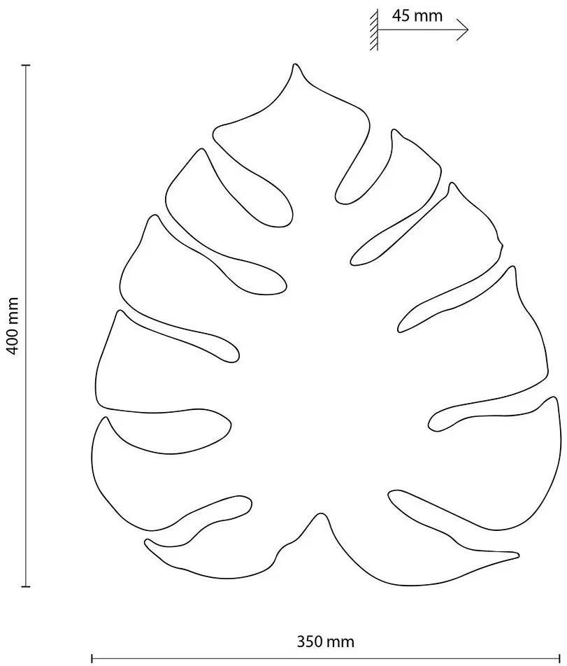Настенный светильник TK Lighting Monstera 5719 (Brown)