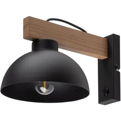 Aplica TK Lighting Oslo 4961 (Black/Brown)