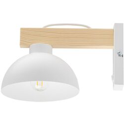 Aplica TK Lighting Oslo 4962 (White/Brown) Thumb