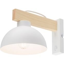 Aplica TK Lighting Oslo 4962 (White/Brown)