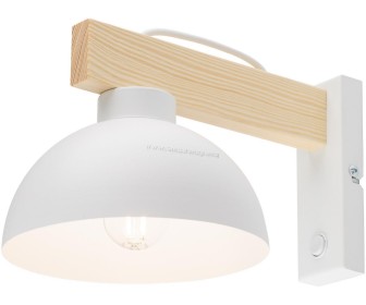 Aplica TK Lighting Oslo 4962 (White/Brown)