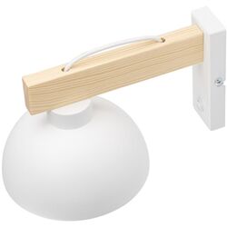 Aplica TK Lighting Oslo 4962 (White/Brown) Thumb