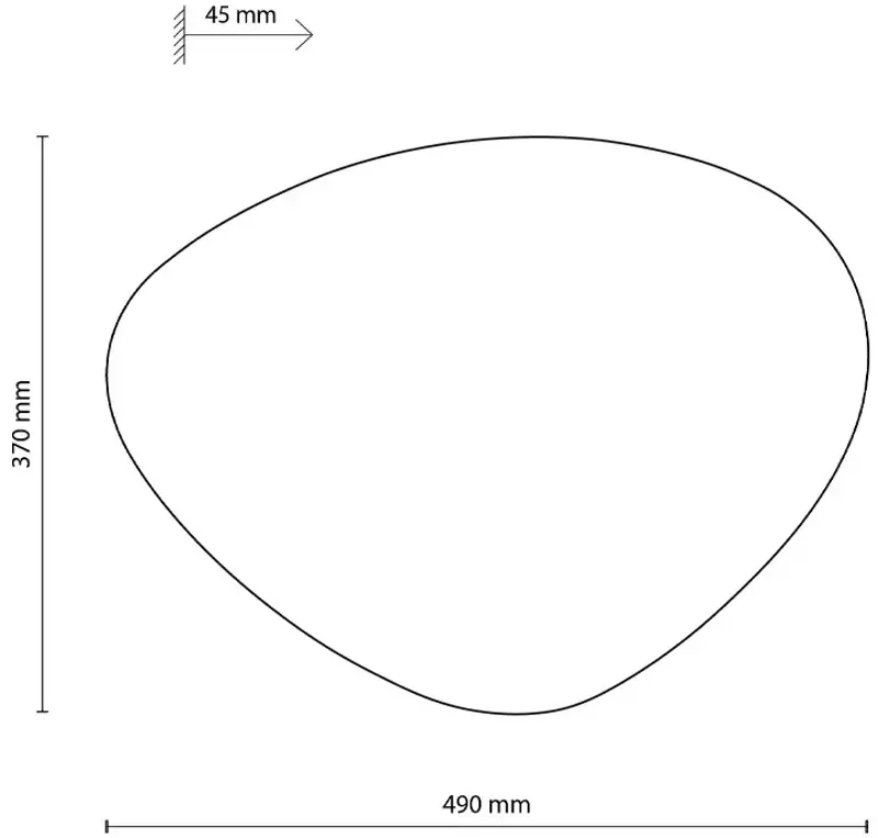 Aplică TK Lighting Stone 10632 (Black)