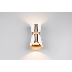 Aplică Trio Coat (White/Bronze) Thumb