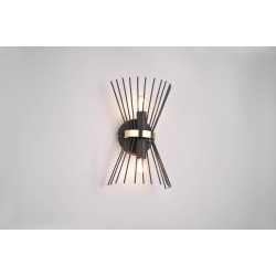 Настенный светильник Trio ROD (Black/Gold) Thumb