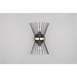 Настенный светильник Trio ROD (Black/Gold) Thumb