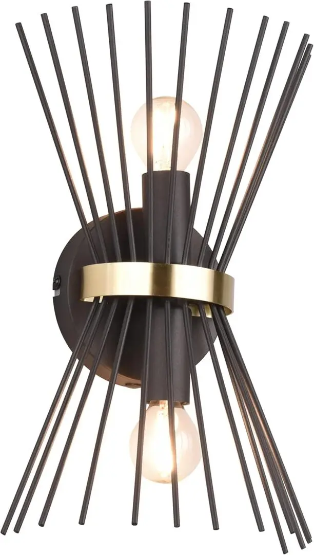 Настенный светильник Trio ROD (Black/Gold)