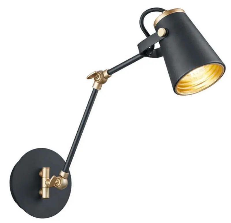 Светильник настенный Trio Edward (Black Mat)