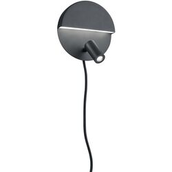 Lampa de perete Trio Mario 6 W SMD (Black Mat)