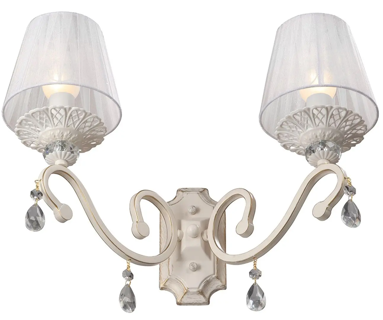 Aplica Vitaluce V1679-0/2A (Beige/White)