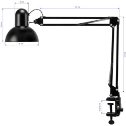 Lampa de masa Activeshop PiX 314 148577 (Black) Thumb