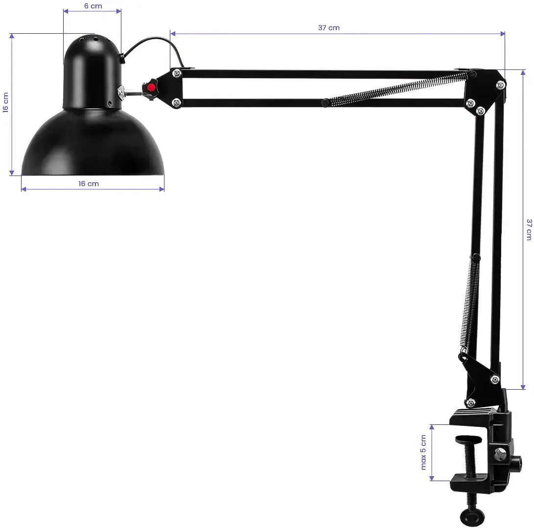 Lampa de masa Activeshop PiX 314 148577 (Black) - 3