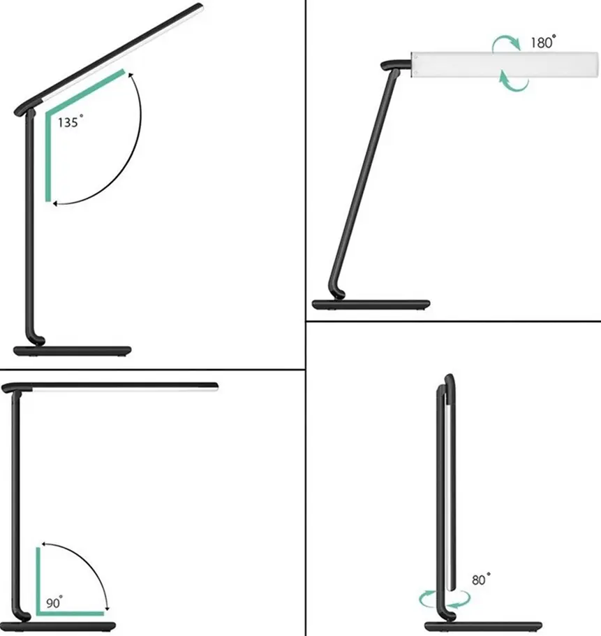 Lampa de masa Aukey LT-T10 (Black) - 3