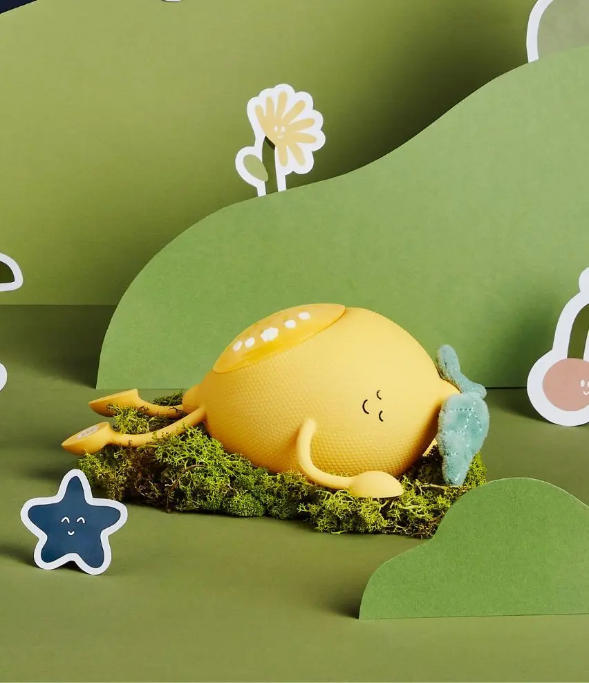 Ночник-проектор Badabulle Basile B015020 (Yellow)