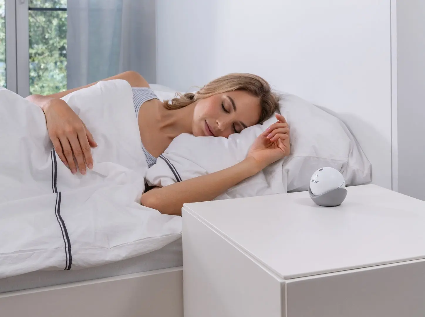 Световой помощник при засыпании Beurer SL10 DreamLight (White/Gray)