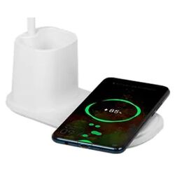 Настольная лампа с беспроводным зарядным устройством Blow QC LB-0 (White) Thumb
