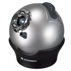 Lampa de veghe cu proiector Bresser Junior Astro Planetarium (Silver/Black)