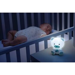 Музыкальный ночник Chicco Dreamlight Bear 98302 (White/Blue) Thumb