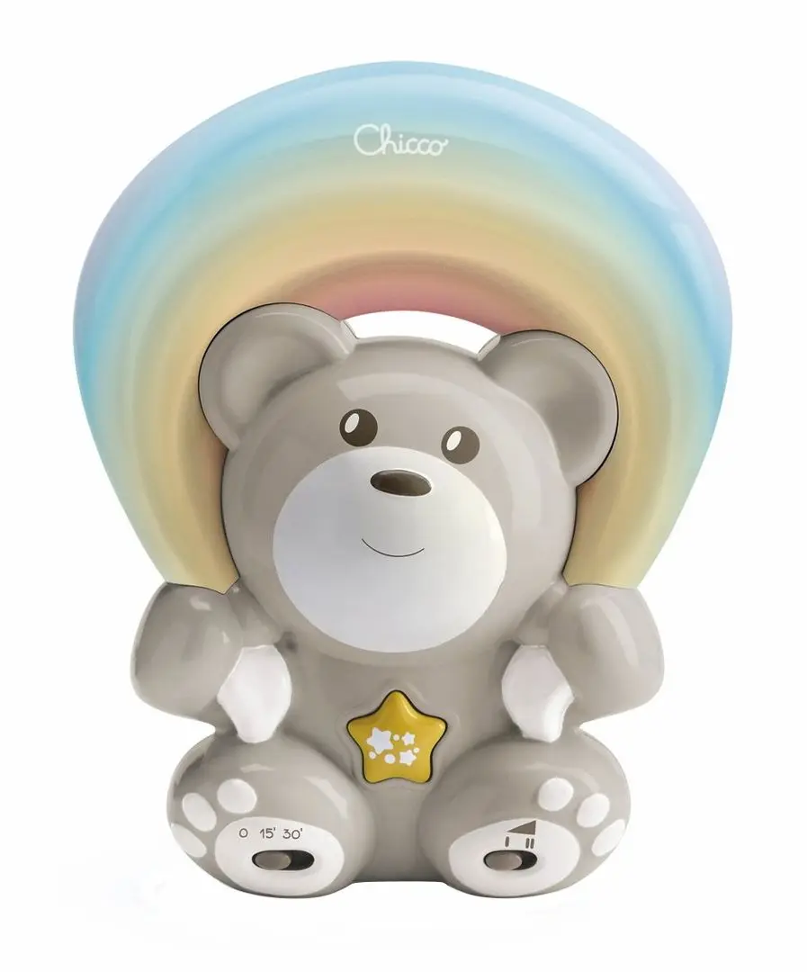 Музыкальный ночник-проектор Chicco Rainbow Bear 104740 (Beige)