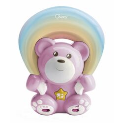 Музыкальный ночник-проектор Chicco Rainbow Bear 104741 (Pink)