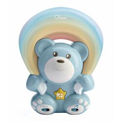 Музыкальный ночник-проектор Chicco Rainbow Bear 104742 (Blue)