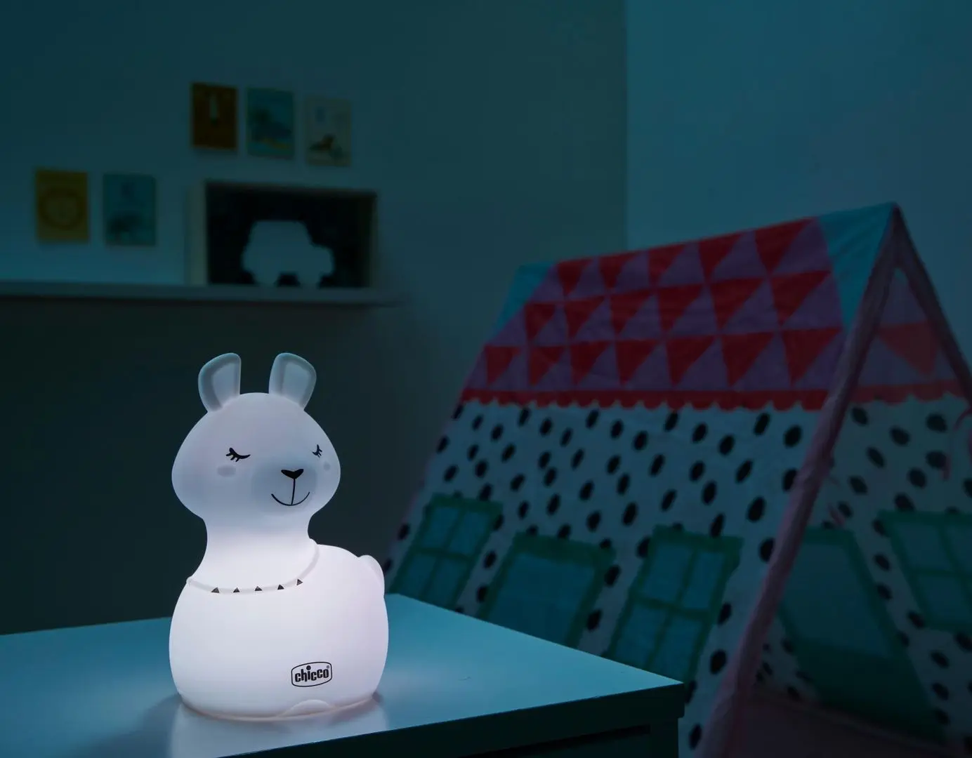 Ночник Chicco Lama 10574 (White)