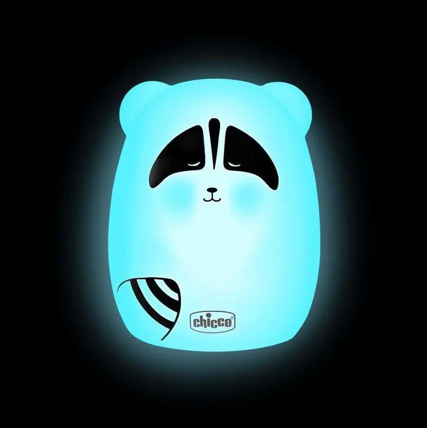 Ночник Chicco Raccoon 99670 (White)