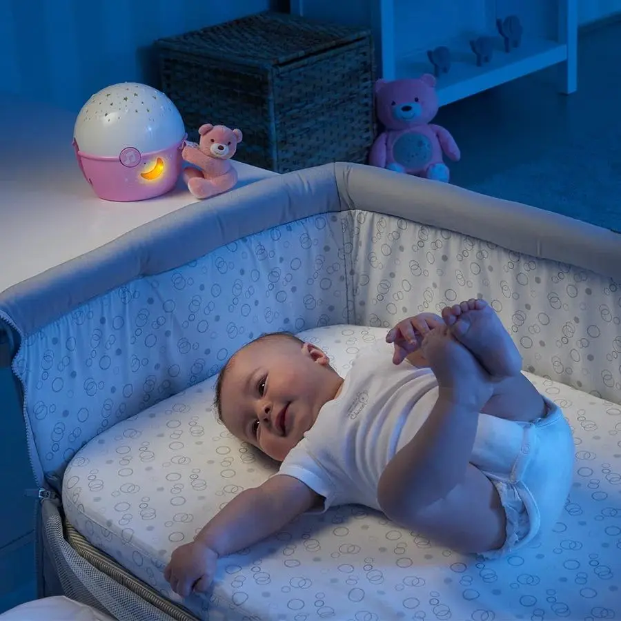 Ночник-проектор Chicco First Dreams Next2Stars (Pink)