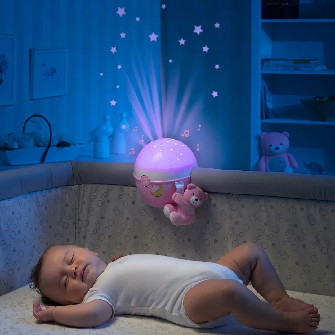 Ночник-проектор Chicco First Dreams Next2Stars (Pink)