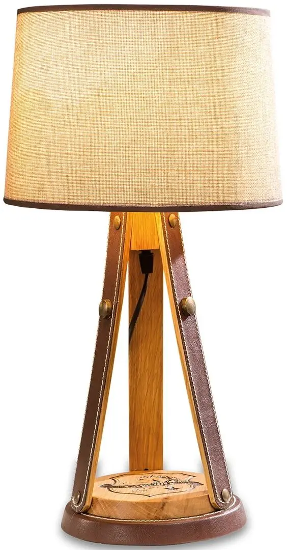 Настольная лампа Cilek Elegans (Beige/Brown/Wood)