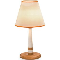 Настольная лампа Cilek Energy (White/Wood/Orange) Thumb
