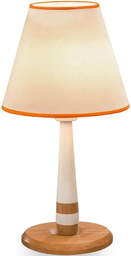 Настольная лампа Cilek Energy (White/Wood/Orange)