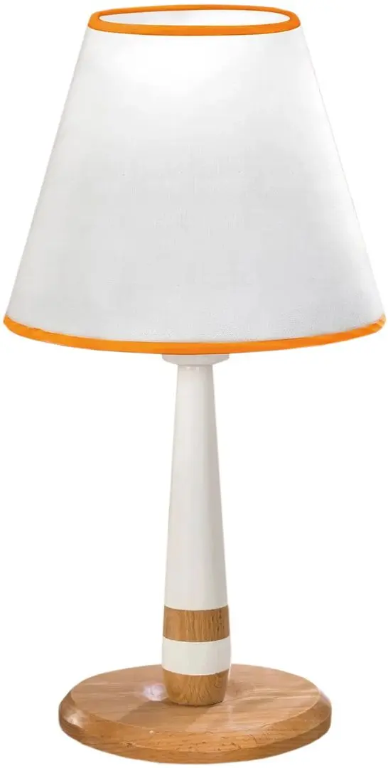 Настольная лампа Cilek Energy (White/Wood/Orange)