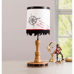 Настольная лампа Cilek Pirate (White/Black/Wood) Thumb